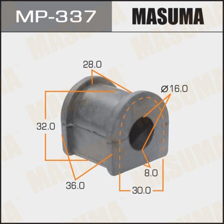 Stabilizer bar bushing Masuma, MP-337