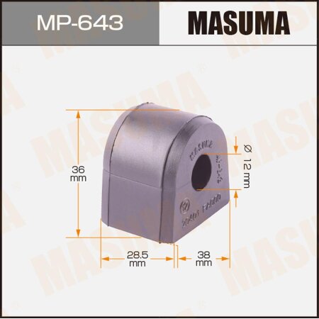 Stabilizer bar bushing Masuma, MP-643