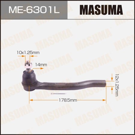 Tie rod end Masuma, ME-6301L