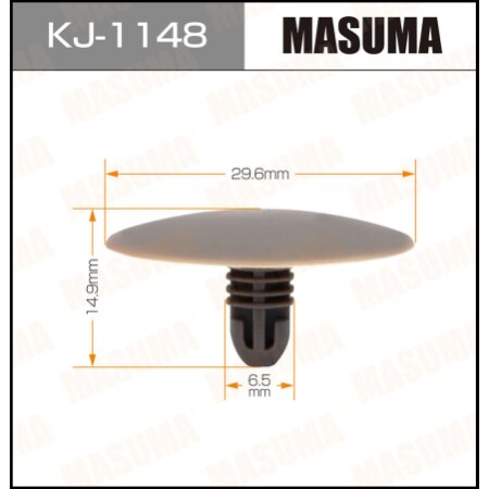 Retainer clip Masuma plastic, KJ-1148