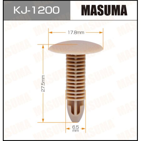 Retainer clip Masuma plastic, KJ-1200