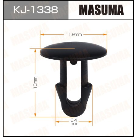 Retainer clip Masuma plastic, KJ-1338