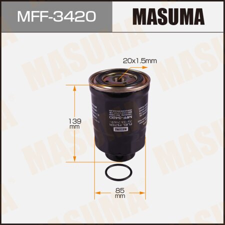 Fuel filter Masuma, MFF-3420