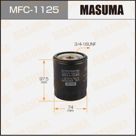 Oil filter Masuma, MFC-1125