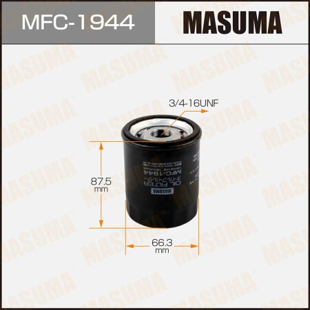 Oil filter Masuma, MFC-1944