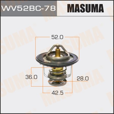 Thermostat Masuma, WV52BC-78