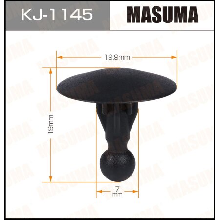 Retainer clip Masuma plastic, KJ-1145