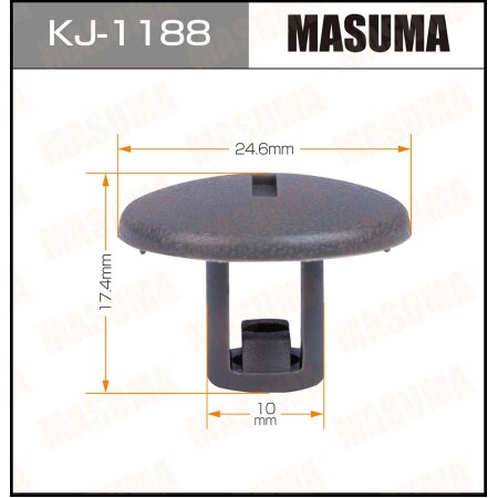 Retainer clip Masuma plastic, KJ-1188