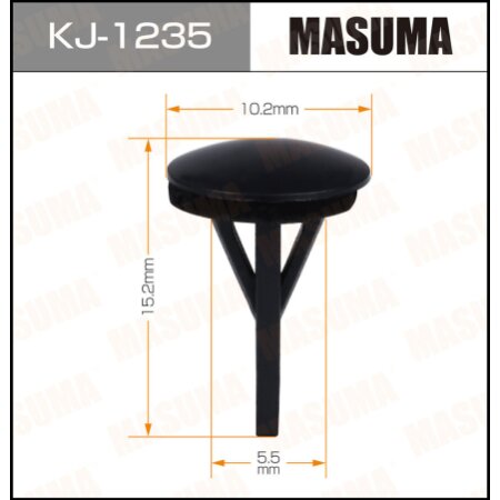 Retainer clip Masuma plastic, KJ-1235