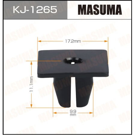 Retainer clip Masuma plastic, KJ-1265