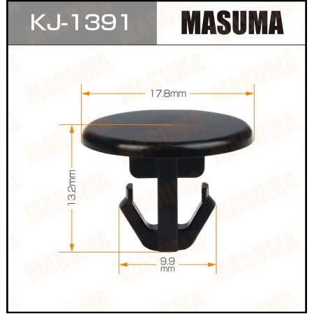 Retainer clip Masuma plastic, KJ-1391