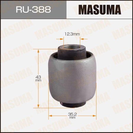 Silent block suspension bush Masuma, RU-388