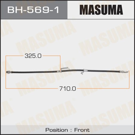 Brake hose Masuma, BH-569-1