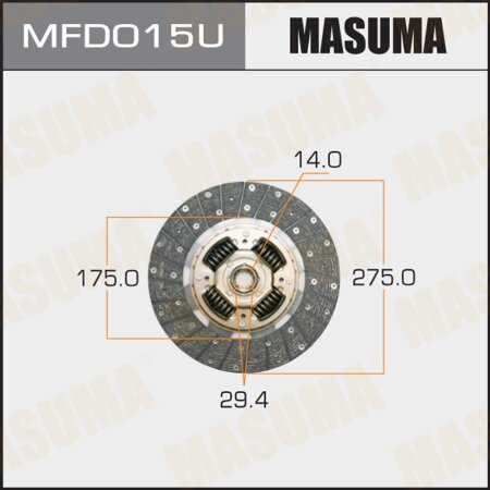 Clutch disc Masuma, MFD015U