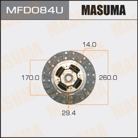 Clutch disc Masuma, MFD084U