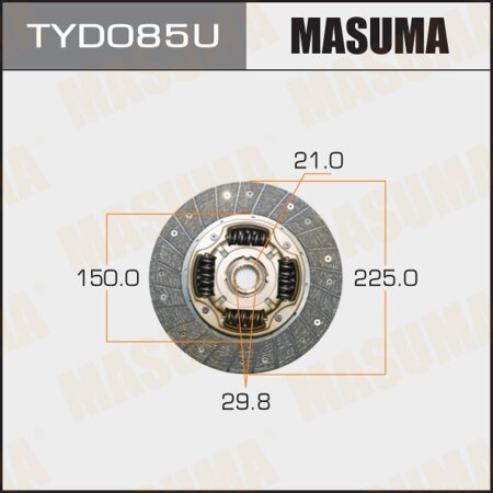 Clutch disc Masuma, TYD085U