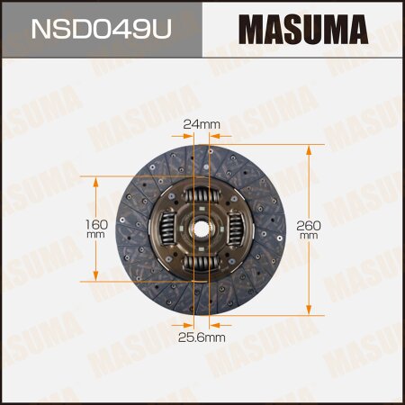 Clutch disc Masuma, NSD049U