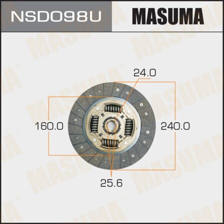 Clutch disc Masuma, NSD098U