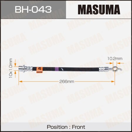 Brake hose Masuma, BH-043