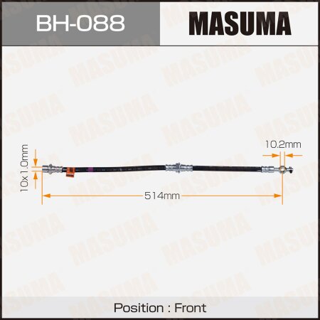 Brake hose Masuma, BH-088