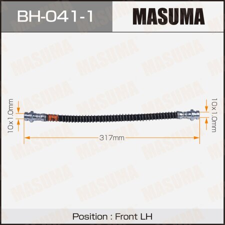 Brake hose Masuma, BH-041-1