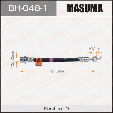 Brake hose Masuma, BH-048-1