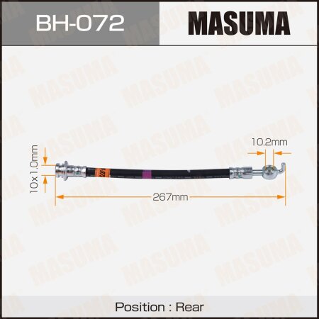 Brake hose Masuma, BH-072