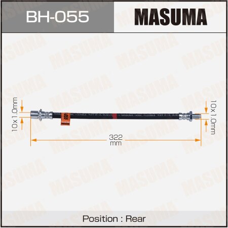 Brake hose Masuma, BH-055