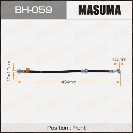 Brake hose Masuma, BH-059
