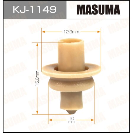 Retainer clip Masuma plastic, KJ-1149