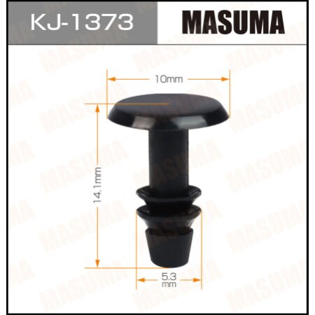 Retainer clip Masuma plastic, KJ-1373