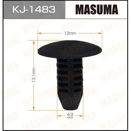 Retainer clip Masuma plastic, KJ-1483