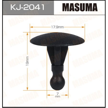 Retainer clip Masuma plastic, KJ-2041