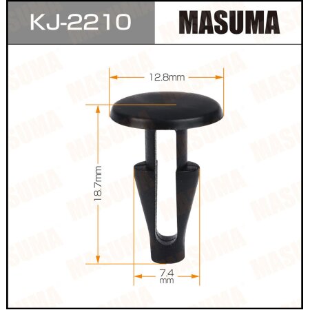 Retainer clip Masuma plastic, KJ-2210