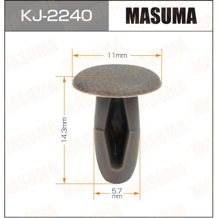 Retainer clip Masuma plastic, KJ-2240