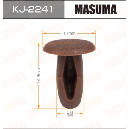 Retainer clip Masuma plastic, KJ-2241