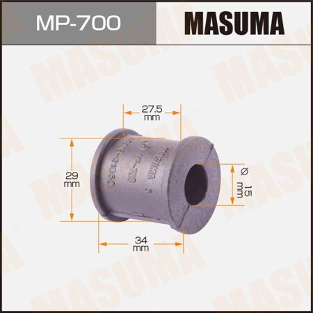 Stabilizer bar bushing Masuma, MP-700