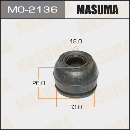 Ball joint dust boot Masuma 18х33х26 (set of 10pcs), MO-2136