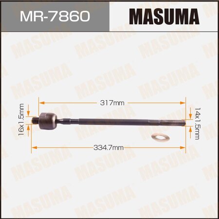 Rack end Masuma, MR-7860