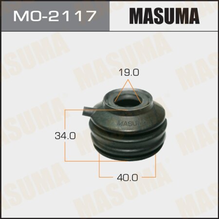 Ball joint dust boot Masuma 19х40х34 (set of 10pcs), MO-2117