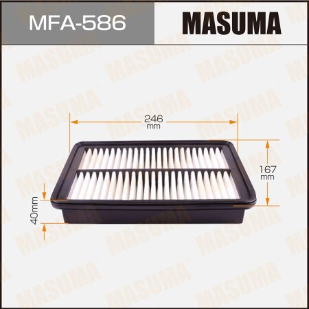 Air filter Masuma, MFA-586