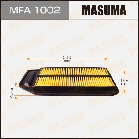 Air filter Masuma, MFA-1002