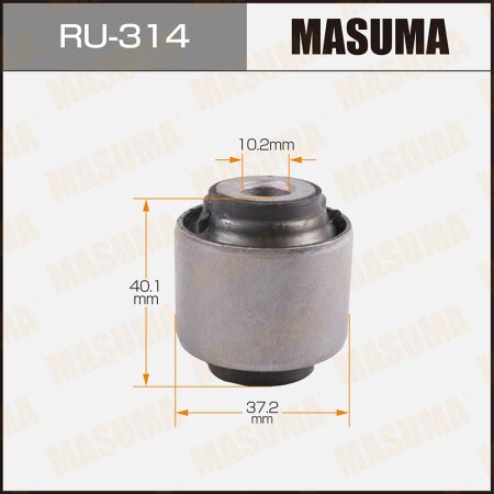 Silent block suspension bush Masuma, RU-314