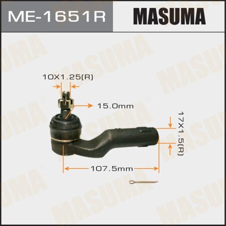 Tie rod end Masuma, ME-1651R