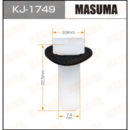 Retainer clip Masuma plastic, KJ-1749