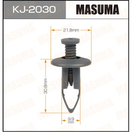 Retainer clip Masuma plastic, KJ-2030