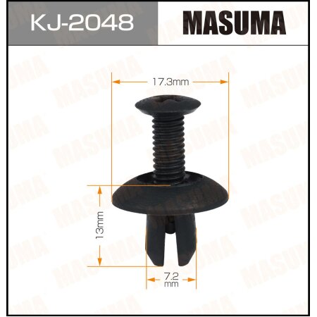 Retainer clip Masuma plastic, KJ-2048