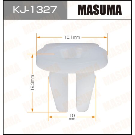 Retainer clip Masuma plastic, KJ-1327