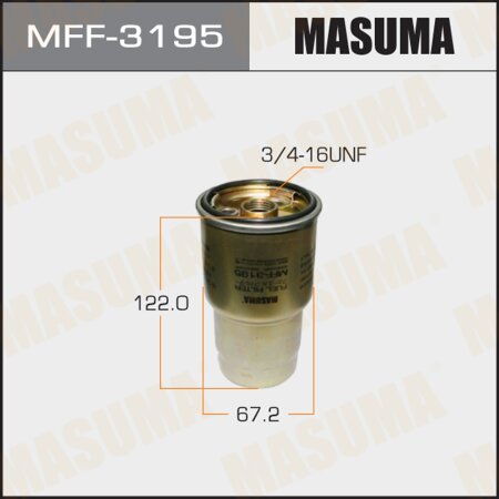 Fuel filter Masuma, MFF-3195