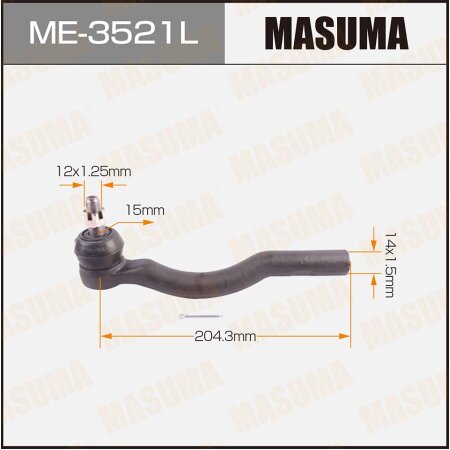 Tie rod end Masuma, ME-3521L